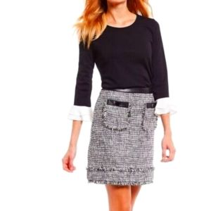 Karl Lagerfeld tweed skirt